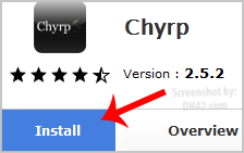 Chyrp Install
