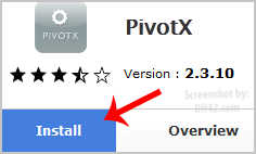 PivotX Install