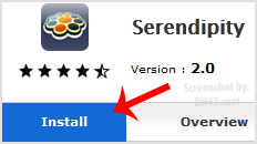 Serendipity Install