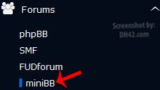 miniBB Softaculous Icon