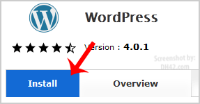 Wordpress Install