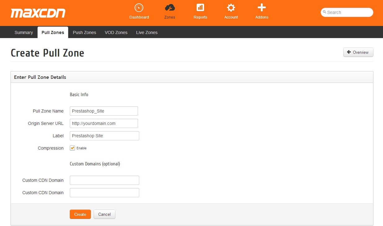 maxcdn_create_pull_zone