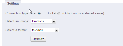 Smushit Interface