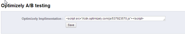 Optimizely Configure 