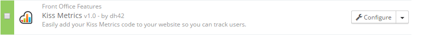Kiss Metrics PrestaShop